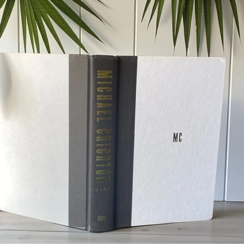 Michael Crichton Next (2006 First Edition Hardcover, Deckled Edges, Dust Jacket)